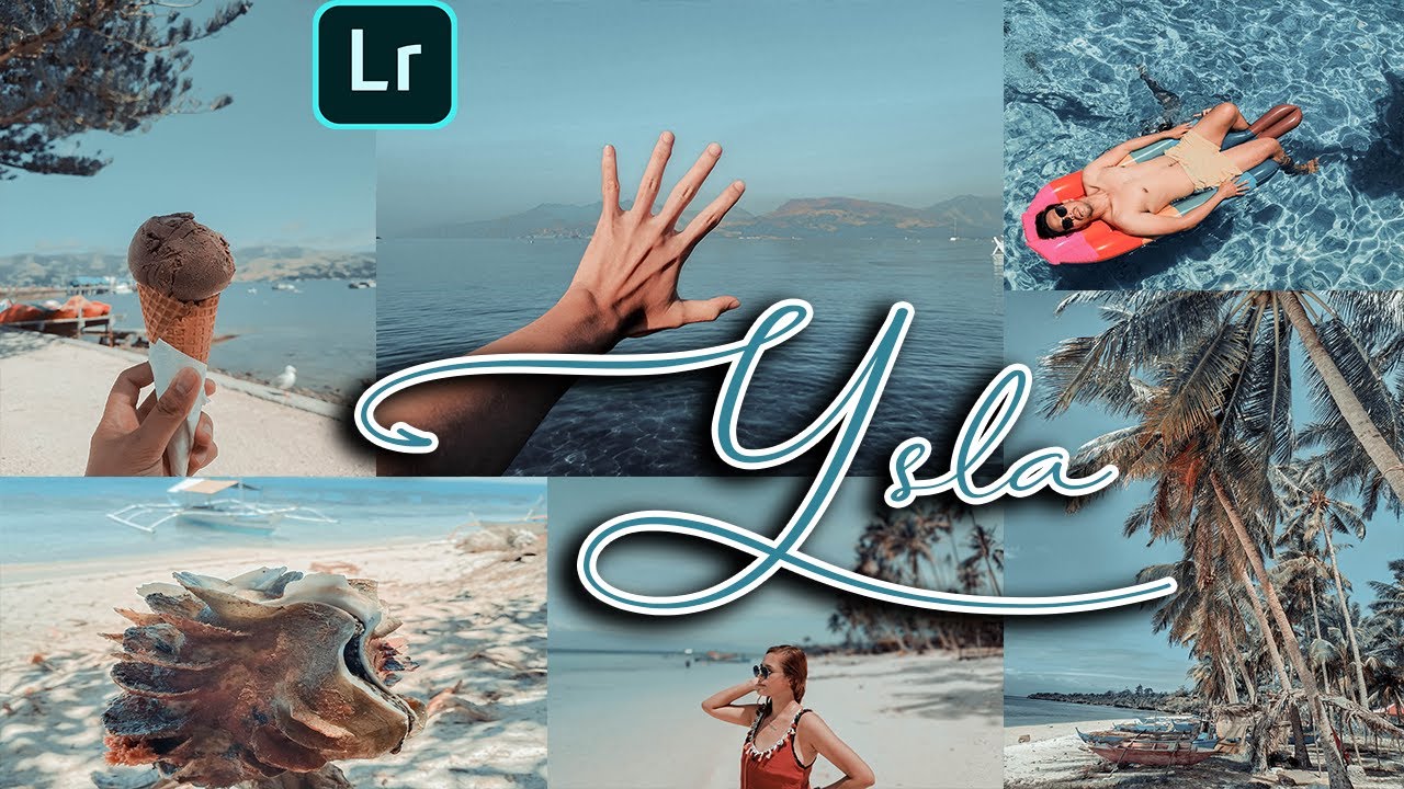 夏日海边沙滩旅行摄影INS风格Lr调色教程，附手机滤镜Lightroom+Ps预设下载！ — Lr资源网