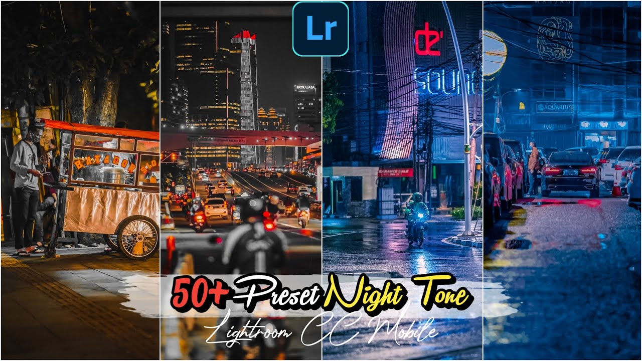 50款城市夜景人文扫街摄影后期调色，LR/PS预设/手机滤镜下载！ — Lr资源网