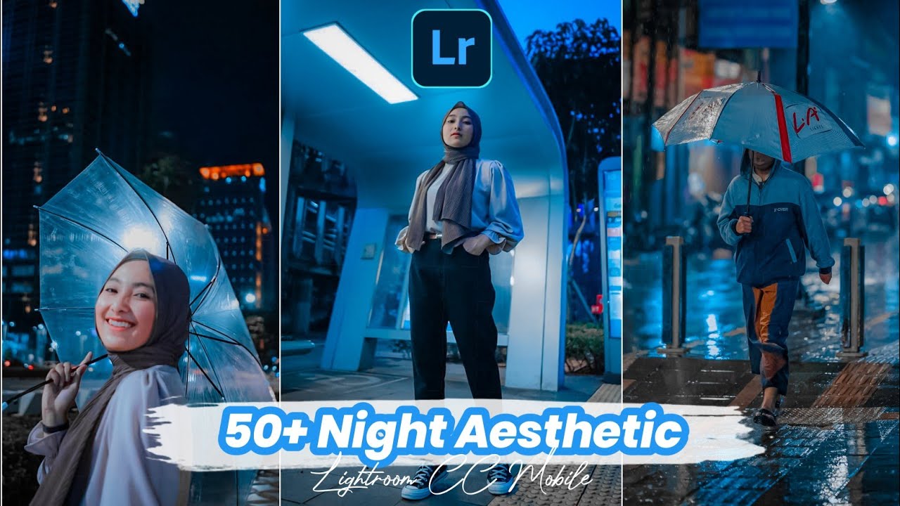 50款城市冰蓝色调夜景摄影后期调色，Lightroom预设合集/手机滤镜下载！ — Lr资源网