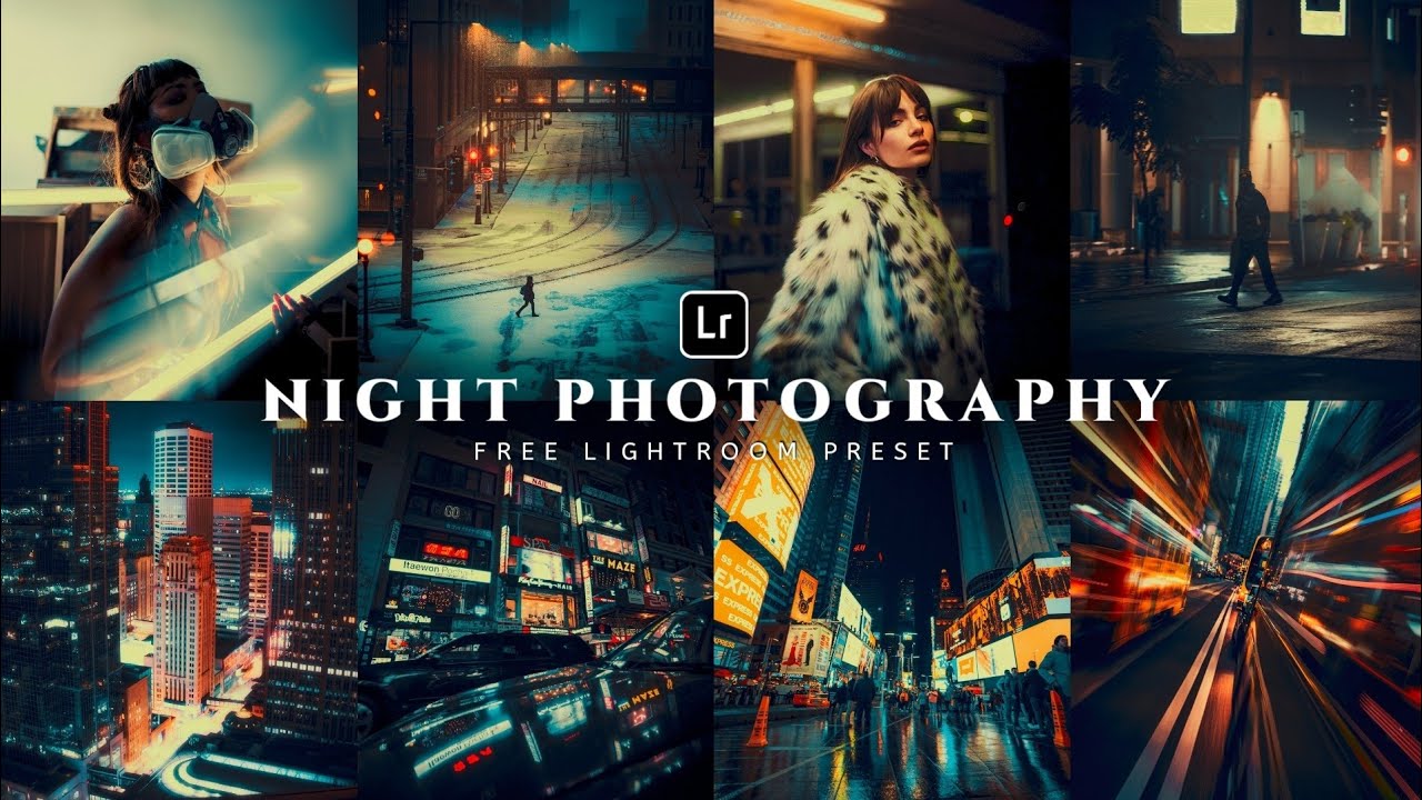 城市夜景灯光摄影Lr调色教程，手机滤镜PS+Lightroom预设下载！ — Lr资源网